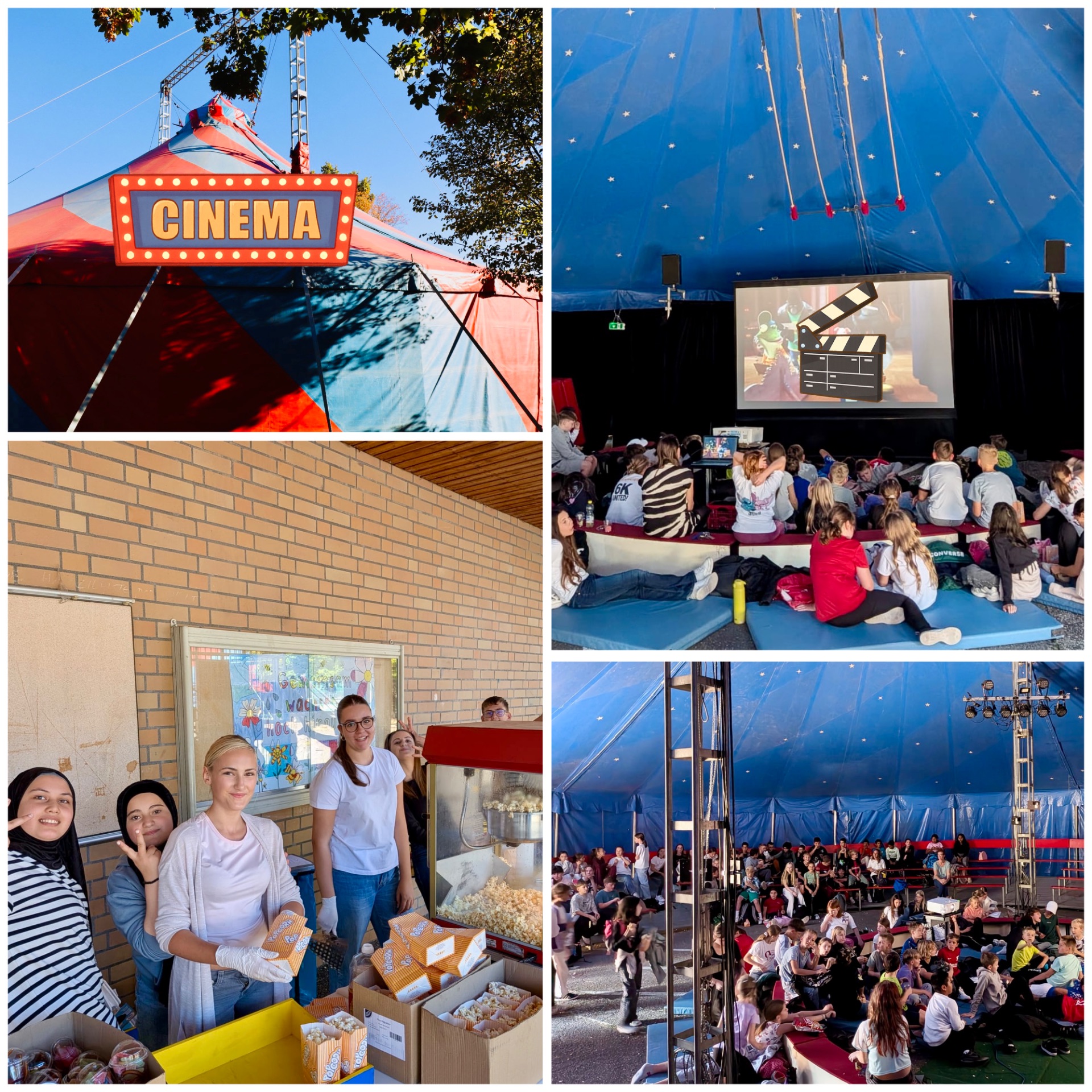Kino im Zirkuszelt – Filmspaß für unsere Klassen 5 bis 7