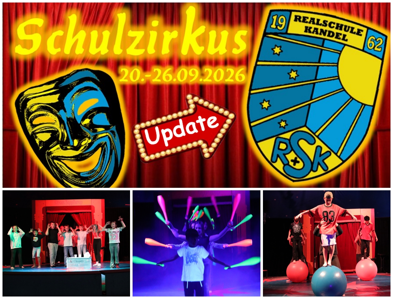 Zirkus-Update: Die Manege füllt sich!