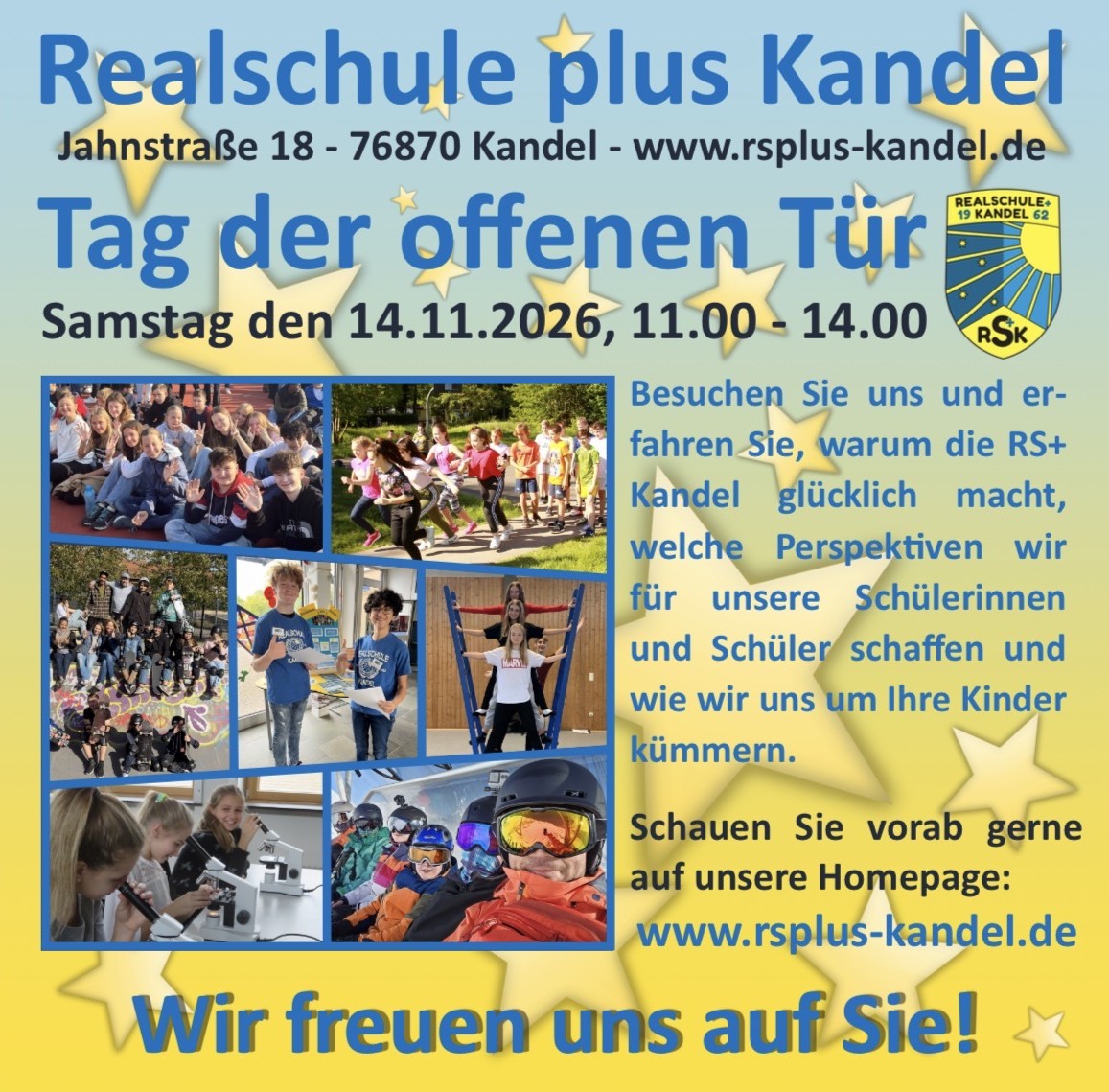 Tag der offenen Tür an der Realschule plus Kande